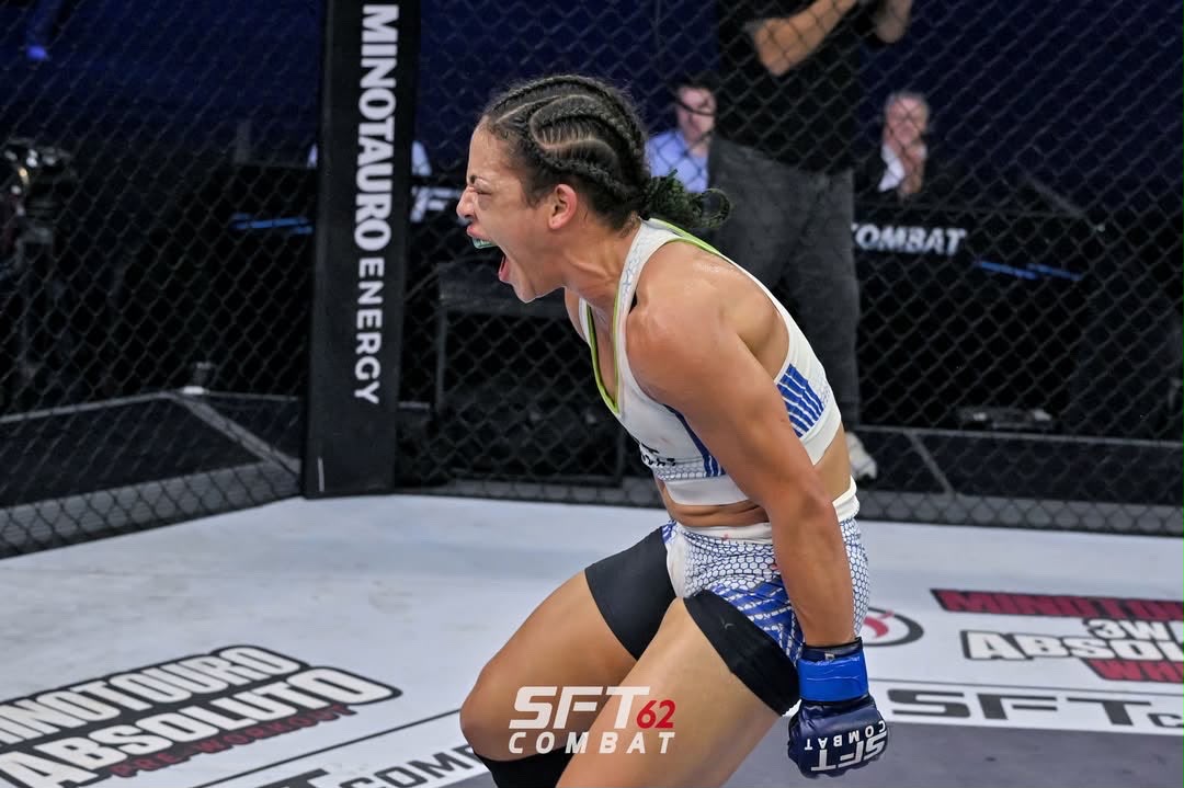 Cinturão do SFT: Renata Mascena vence por nocaute/ Foto: Arquivo pessoal