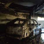 Incêndio em carro híbrido mobiliza bombeiros em São Sebastião