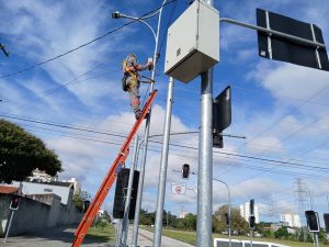 Linha Verde em São José recebe câmeras inteligentes no corredor