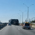 Carga de 645 toneladas na Via Dutra retoma viagem