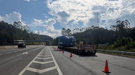 Passagem de carga especial na Tamoios é adiada!