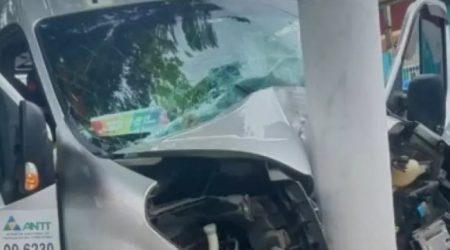 Acidente com van mata motorista e deixa cinco feridos em Lorena