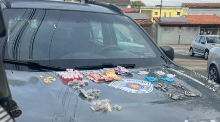 Adolescentes no tráfico: Três menores são apreendidos no Campo dos Alemães pelo Baep nesta 2ª!