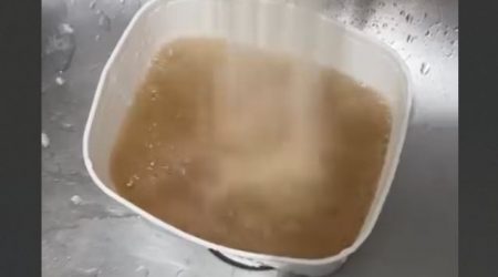 Agua barrenta sjc