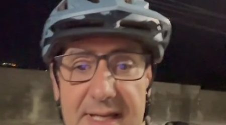 Anderson pedala 90 km até Aparecida para agradecer pela vida do filho!