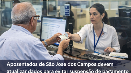 Aposentados de São José podem ter pagamento suspenso por falta de prova de vida