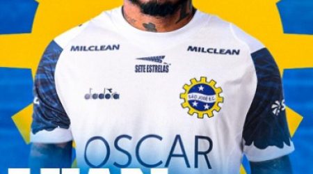 Atacante Luan Santos, de 28 anos, reforça elenco da Águia