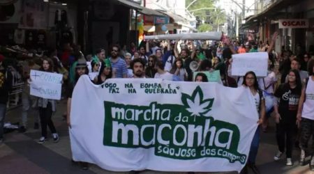 Foto ilustrativa: Marcha realizada em 2016  no centro se São José (reprodução mídias sociais)