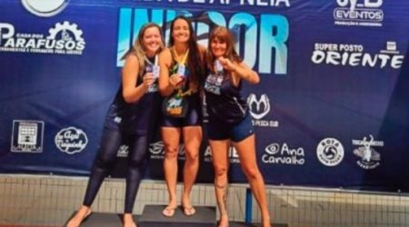 Com 4 minutos e 56 segundos submersa, atleta de Ubatuba é campeã brasileira de apneia estática