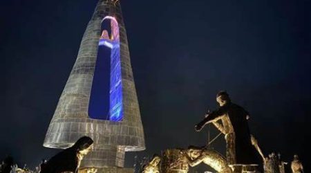 Com 50 metros, estátua de Nossa Senhora Aparecida é maior que o Cristo Redentor