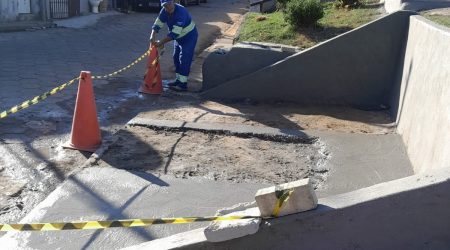 Comunidade Santa Cruz 2, no centro de São José, recebe melhorias