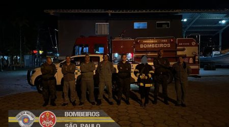 Corpo de Bombeiros resgata jovem perdida em trilha de Ubatuba