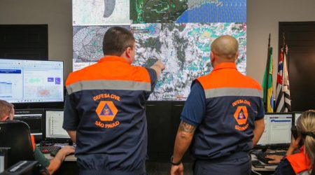Defesa Civil de SP alerta para fortes chuvas e monta gabinete de crise