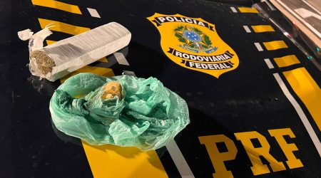 Dupla é presa pela PRF com drogas na Via Dutra em Jacareí