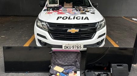 Furto em casa no Urbanova termina com criminoso preso pela PM