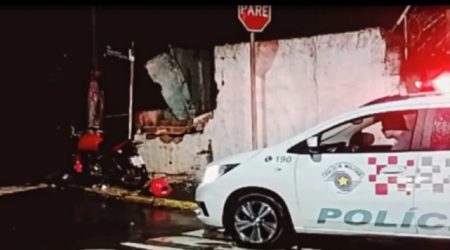 Homem furta moto, colide contra muro e morre em Taubaté