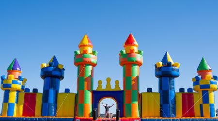 Parque inflável gigante é atração imperdível em São José a partir de sábado