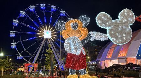 Maior Mickey iluminado da América Latina estreia no Natal dos Sonhos de Campos do Jordão