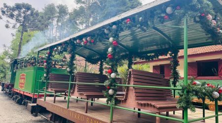 Parque Bambuí inaugura temporada natalina com passeio de Maria Fumaça nesta sexta-feira