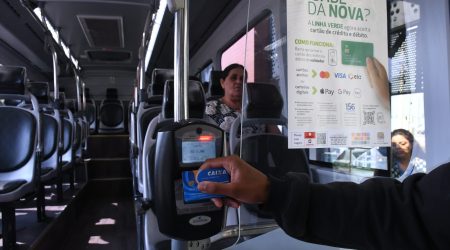 Inovação no Transporte ônibus começam a aceitar pagamento por aproximação