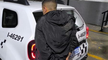 Ladrão de rodas é preso em flagrante pela PM no Parque Industrial!