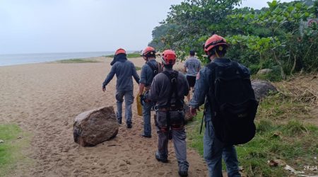 Mais um piloto de paraglider é resgatado após queda em Caraguatatuba