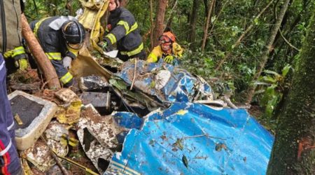 Novo desastre aéreo avião cai no Grande ABC