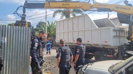 Operação combate receptação e fecha comércios de reciclagem