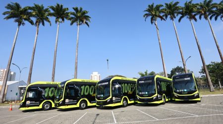 Os primeiros veículos começam a circular na região sul da cidade