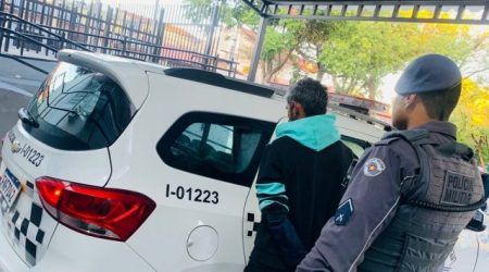 PM prende em flagrante criminoso furtando carro no centro de São José dos Campos