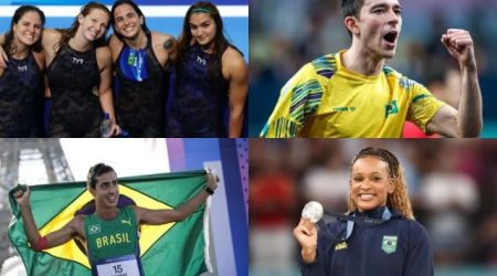 Paris 24 Brasil conquista duas medalhas, mas ouro ainda é sonho!