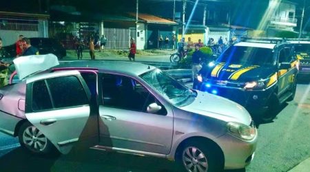 Perseguição começa no pedágio, tem acidente e prisão em Jacareí