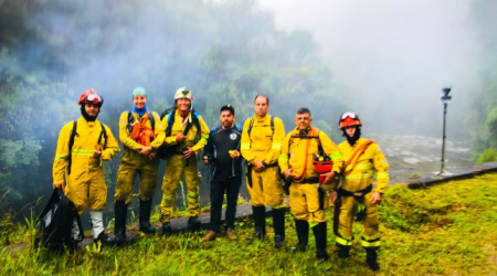 Piloto de parapente é resgatado após pouso forçado na Serra do Mar