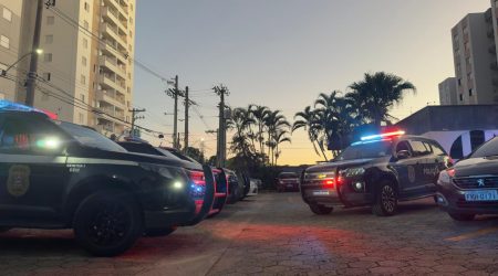 Polícia Civil cumpre mandado no Jardim Aquarius durante operação contra fraudes financeiras