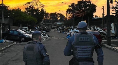 Polícia de SP encerra missão no RS com 600 ações de resgate