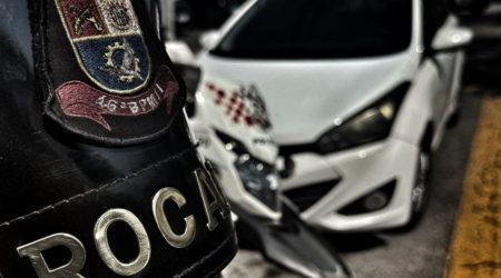 Polícia prende homem com veículo dublê na avenida Iguape