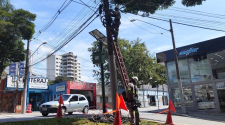 Remoção de cabos avança em São José dos Campos