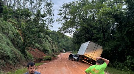 SP-50 registra perigos após chuva intensa e exige atenção dos motoristas