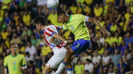 Seleção Brasileira sub-20 vence o Paraguai por 3 a 1 no Martins Pereira, em São José, com brilho de Bruninho e bom público
