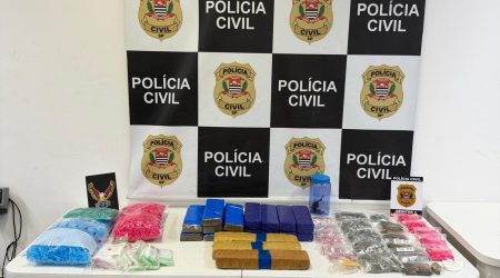 Tráfico de drogas operação da Polícia Civil apreende grande quantidade de entorpecentes em São José