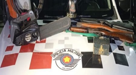 Trio é preso na zona norte acusado de furtar chácaras