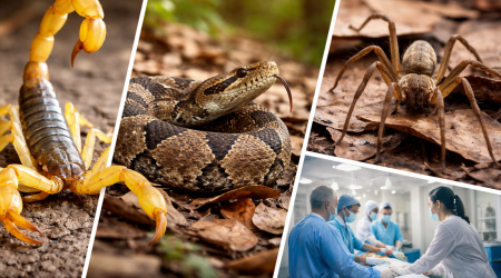 Verão aumenta risco de acidentes com animais peçonhentos