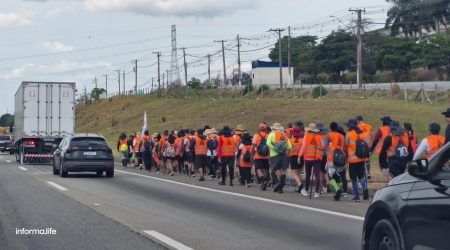 Três romeiros atropelados na Via Dutra durante a madrugada