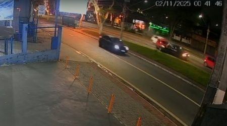 Vídeo mostra batida fatal na Estrada Velha em São José dos Campos