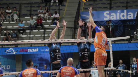 Vôlei São José perde para o Suzano por 3 a 0 fora de casa