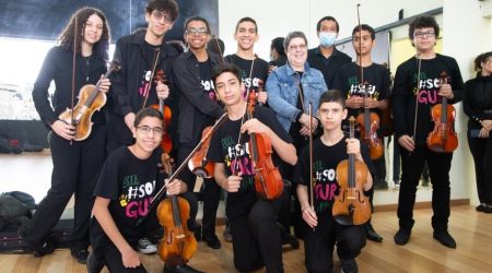 Orquestra Sinfónica do Guri de São José dos Campos se apresenta na cidade