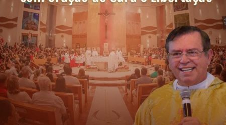 Em São José, Pe. Alberto Ganbarine celebra missa na Catedral São Dimas