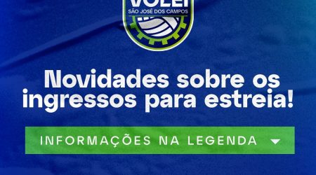 Vôlei São José faz ação com ingresso solidário em estreia no Campeonato Paulista