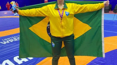 De São José ao pódio do mundo: atleta de Wrestling conquista bronze na Gymnasiade