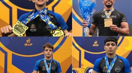 Jiu-jitsu de São José é campeão mundial em Las Vegas 2024